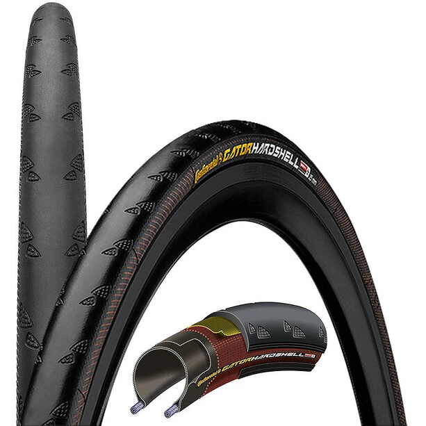 Continental Pneus Vélo De Route Gator Hardshell Pneu Pliable 28" 3 Continental Pneus Vélo De Route Gator Hardshell Pneu Pliable 28"