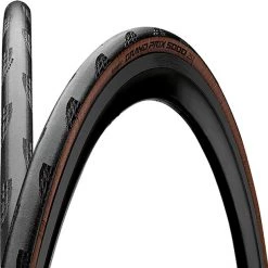 Continental Pneus Vélo De Route GrandPrix 5000 Pneu Pliable 700x25C, Noir