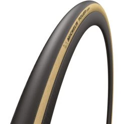 Michelin Pneus Vélo De Route Power Cup Competition Line Pneu Pliable 700x28C TS, Noir/beige