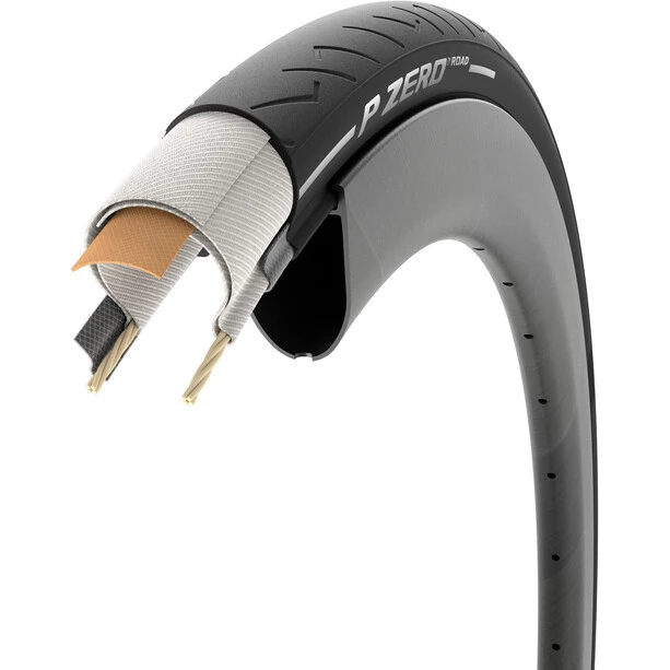 Pirelli Pneus Vélo De Route P Zero Road Pneu Pliable 700x24C, Noir 4 Pirelli Pneus Vélo De Route P Zero Road Pneu Pliable 700x24C, Noir – Image 2