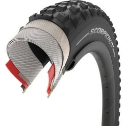 Pirelli Pneus VTT Scorpion E-MTB R Pneu Pliable 27.5x2.60", Noir