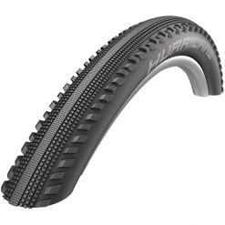 Schwalbe Pneus VTT Hurricane Pneu à Tringles Rigides 27.5x2.25" Performance RaceGuard Addix Reflex, Noir