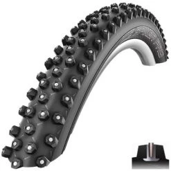 Schwalbe Pneus VTT Ice Spiker Pro Pneu Souple Performance DD RaceGuard SnakeSkin TLE 27.5x2.25", Noir