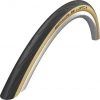 Schwalbe Pneus Vélo De Route Lugano 2 K-Guard Pneu à Tringles Rigides 28" Classic-Skin, Noir/beige -Pneus VTT Soldes 2022 schwalbe lugano 2 kevlarguard drahtreifen 28 classic skin black 1