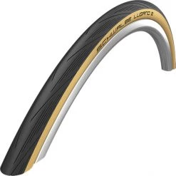 Schwalbe Pneus Vélo De Route Lugano 2 K-Guard Pneu à Tringles Rigides 28" Classic-Skin, Noir/beige