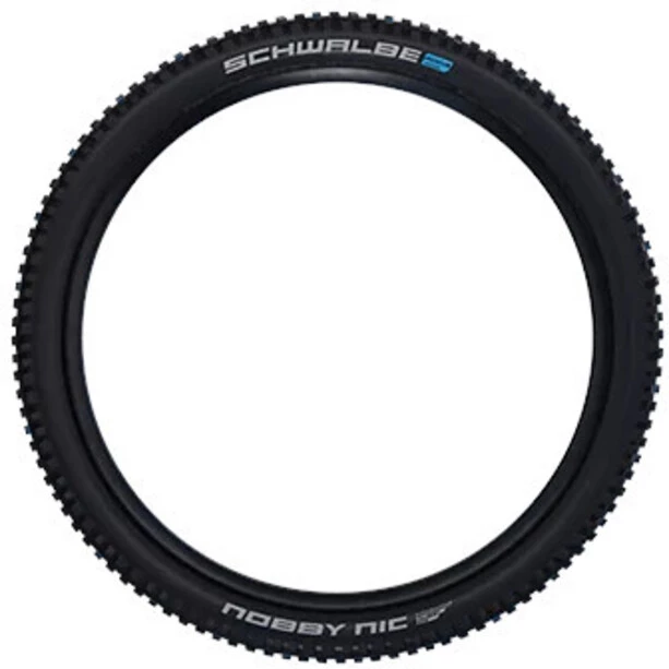 Schwalbe Pneus VTT Nobby Nic Super Ground Evo Pneu Pliable 27.5x2.25" TLE E-50 Addix Speedgrip SnakeSkin, Noir 4 Schwalbe Pneus VTT Nobby Nic Super Ground Evo Pneu Pliable 27.5x2.25" TLE E-50 Addix Speedgrip SnakeSkin, Noir – Image 2