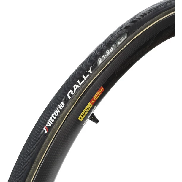 Vittoria Pneus Vélo De Route Rally Tubular Tyre 700x21C, Noir 3 Vittoria Pneus Vélo De Route Rally Tubular Tyre 700x21C, Noir