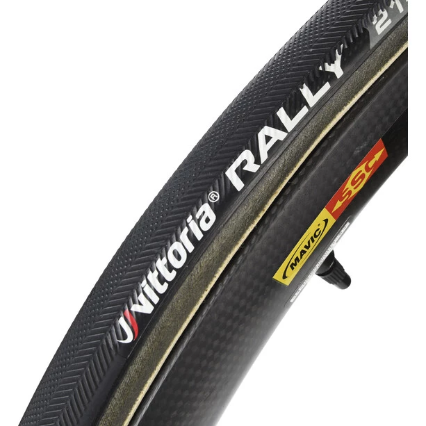 Vittoria Pneus Vélo De Route Rally Tubular Tyre 700x21C, Noir 4 Vittoria Pneus Vélo De Route Rally Tubular Tyre 700x21C, Noir – Image 2